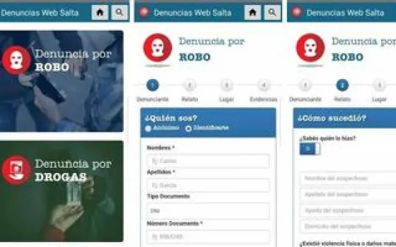 Desde ahora en la página de Denuncias Web podés denunciar otros delitos