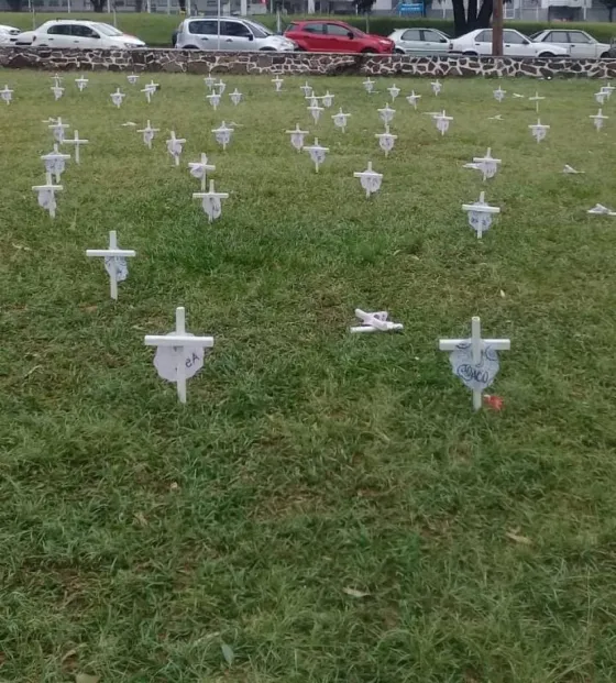 "Campo de inocentes": providas hicieron un cementerio de bebés