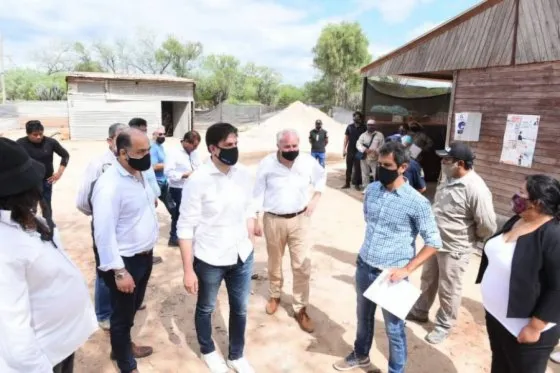 Trotta supervisó el avance de obras de infraestructura educativa en el norte provincial