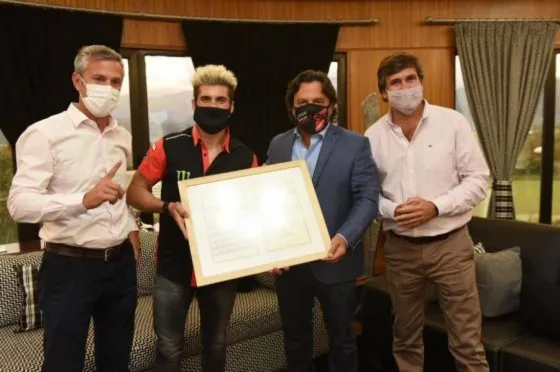 Kevin Benavides es embajador internacional del deporte salteño