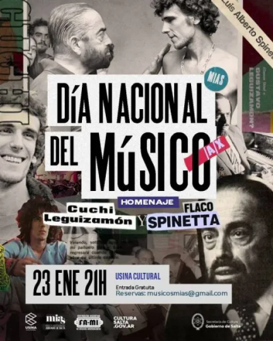 Celebran el Día del Músico en la Usina Cultural