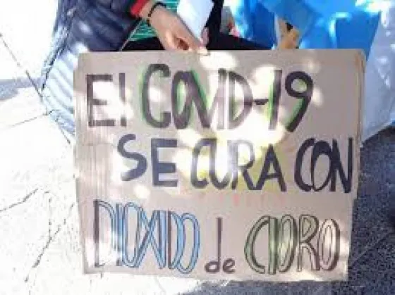 Denuncian a personas por fomentar el uso de dióxido de cloro