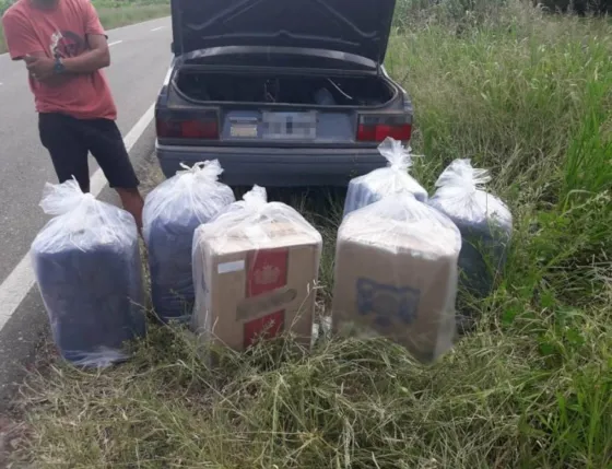 Secuestraron más de 100 kilos hojas de coca