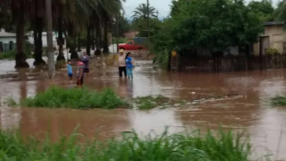Vecinos de Colonia Santa Rosa piden ayuda tras la inundación