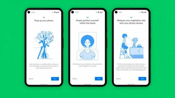 Nueva función de Google: medirá la frecuencia cardíaca y respiratoria