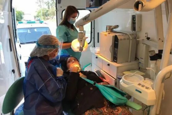 Desde el lunes 22 un móvil odontológico brindará asistencia en barrio Don Ceferino