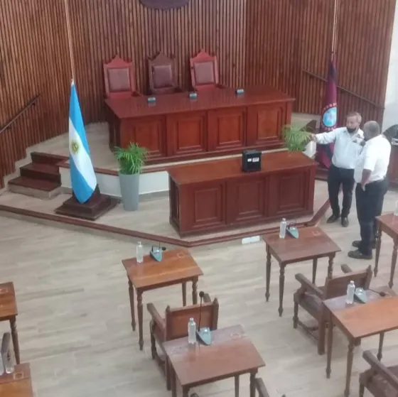 Con recinto revonado, hoy vuelve a sesionar el Concejo Deliberante