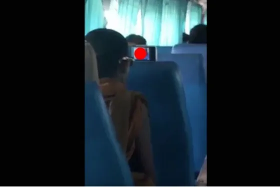 Captan a monje budista viendo porno descaradamente. Video