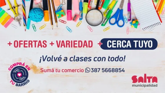 La plataforma “Comprá en tu barrio” habilitó el paseo virtual ante la vuelta a clases