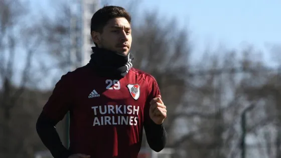 Montiel tiene mononucleosis y será baja en River por al menos dos semanas