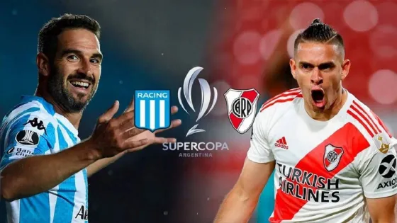 Racing-River definen hoy un nuevo campeón de la Supercopa Argentina