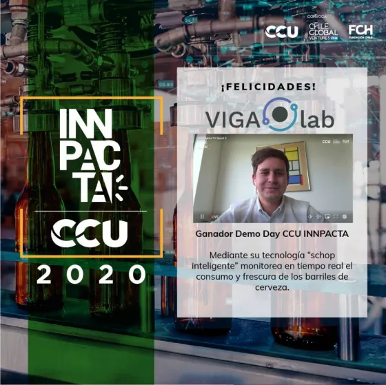 El desafío regional de innovación abierta de CCU tiene un nuevo ganador