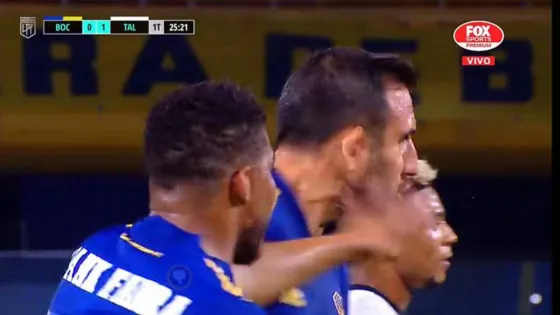 Video: así fue el cachetazo de Fabra a Izquierdos en el partido de Boca