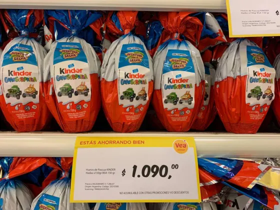 Una fortuna: hasta $1.000 por un huevo de Pascuas