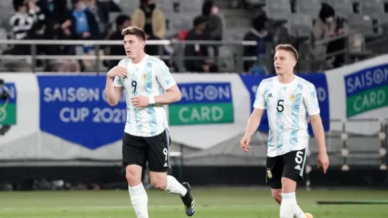 La Selección Argentina sub 23 derrotó a Japón en su primer amistoso