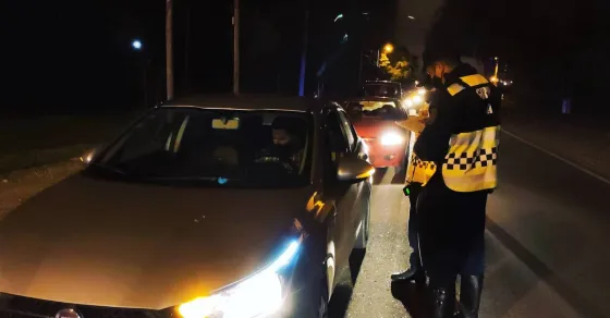 Se detectaron 100 conductores circulando alcoholizados durante el fin de semana