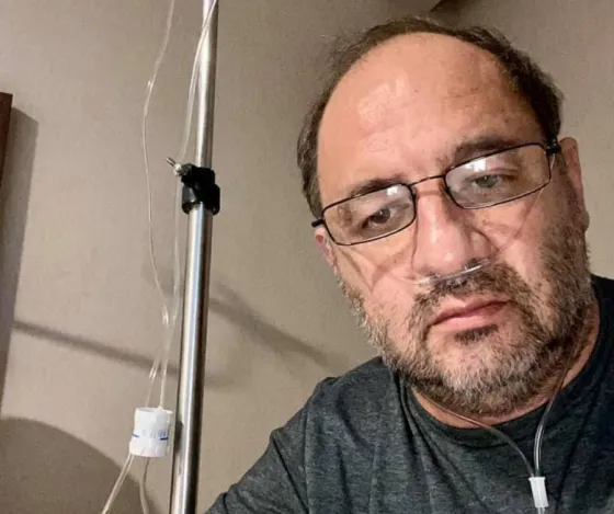 Villada internado por coronavirus: "No veo las horas de volver a casa”