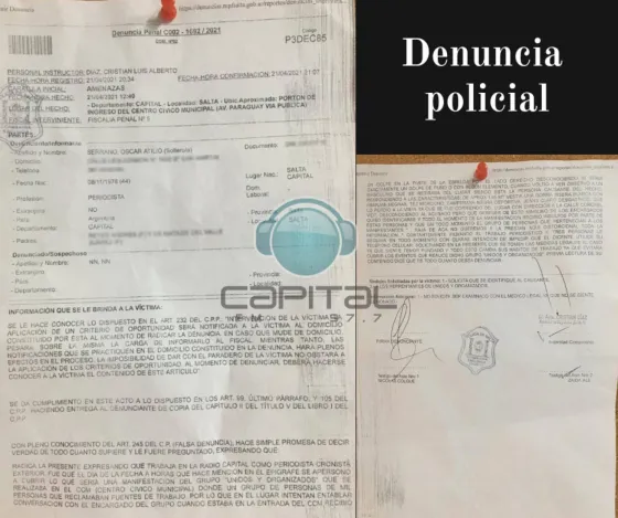 Golpes e intimidación: esto vivió el periodista de Fm Capital en la municipalidad