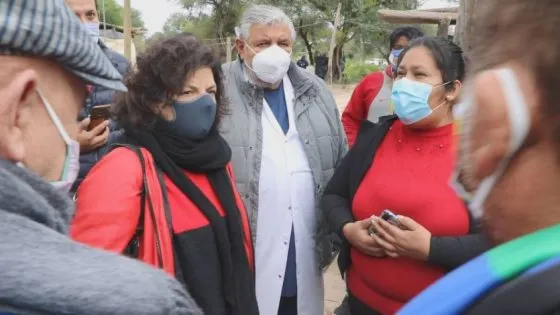 Vizzotti en Santa Victoria Este: “es un lugar donde hay mucho para seguir trabajando"