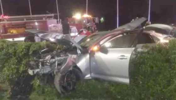 Video: Así fue el trágico choque donde murieron dos de los cuatro jóvenes amigos