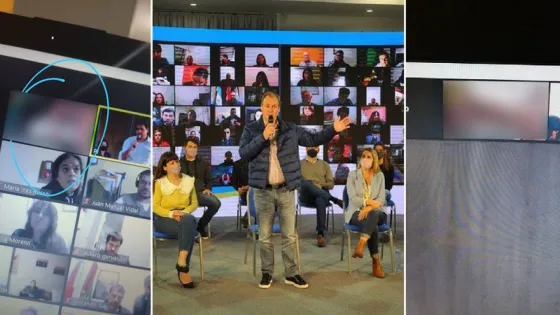 Hackearon el Zoom del gobernador de Entre Ríos con escenas pornográficas