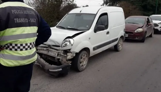 Terrible accidente en cadena en la rotonda de Limache