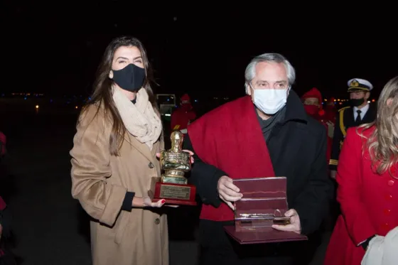 Bettina Romero: "Vi un presidente muy accesible"