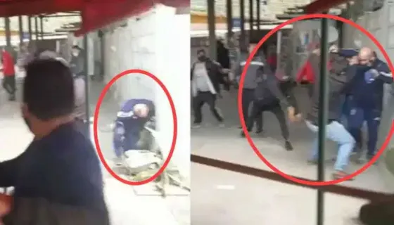 VIDEO: Tremenda batalla campal entre remiseros jujeños y salteños