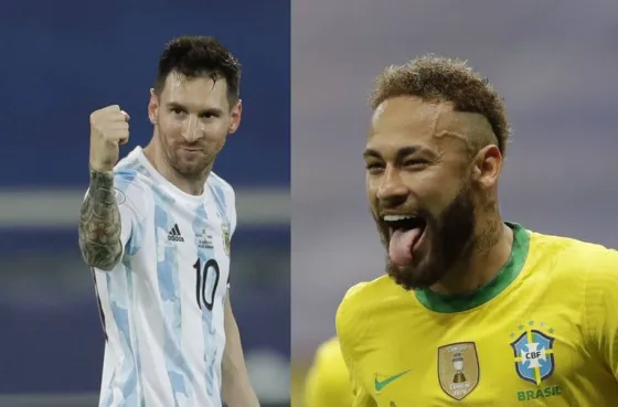 Neymar: "Quiero una final vs. Argentina y gana Brasil"