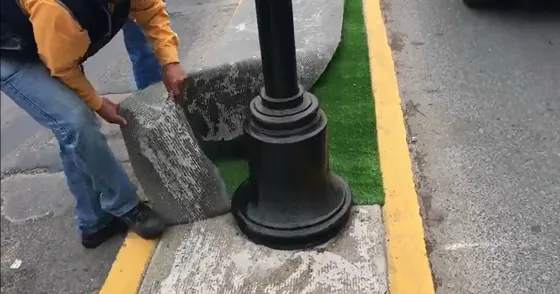 Imágen del video gentileza del periodista Guillermo Kripper (Canal 11)