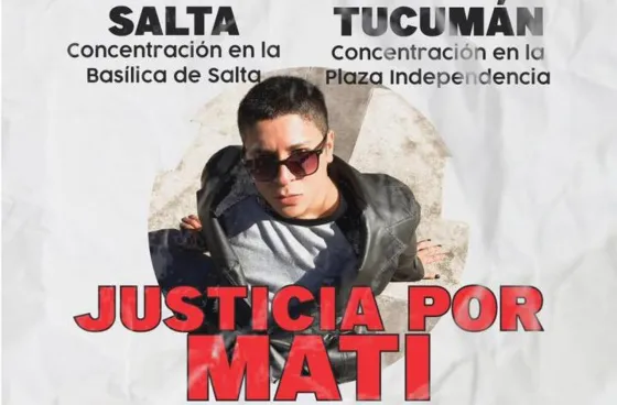 Familiares y amigos de Matías Ruíz marcharon pidiendo Justicia