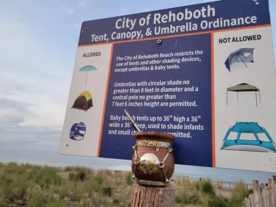 Un pequeño taller que vende mates en Moldes llegó a las vidrieras de Washington DC