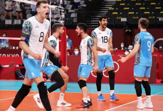 La Selección Argentina de vóley venció a Italia y pasó a las semifinales