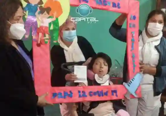 Vacunaron contra el COVID a la primer menor con discapacidad en Tartagal