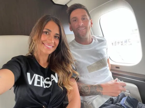 La foto de Messi rumbo a París: "Con todo hacia una nueva aventura"
