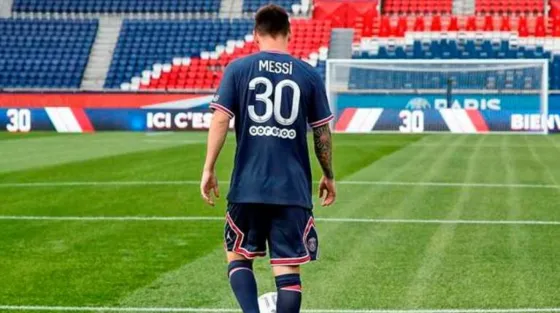 ¿Cuánto vale la camiseta de Messi en el PSG?