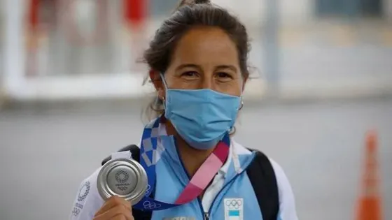 Le robaron la medalla olímpica a la "leona" Sofía Maccari