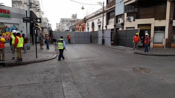 Por obras en calle Ituzaingó, habrá cortes durante varias semanas