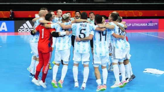 La Selección Argentina venció a Brasil y se metió en la final del Mundial de Futsal