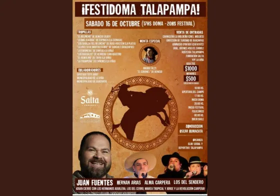 Se viene el 1er Festidoma en Talapampa