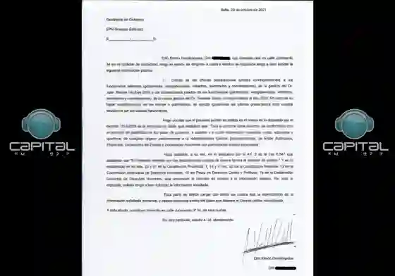 La Escribanía de Gobierno se negó a recibir notas para brindar información pública