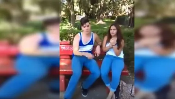 Pescó al novio de su hija siendo infiel. Video