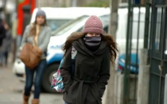 Llegó la primera helada del año