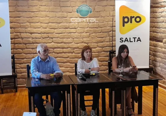 Patricia Bullrich en Salta: "Tenemos como objetivo ganar la provincia"