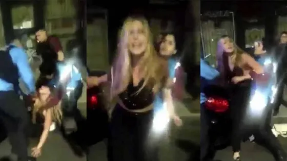 “No me gusta la gente oscura”: la violenta reacción de una joven cuando la detuvieron en Caba