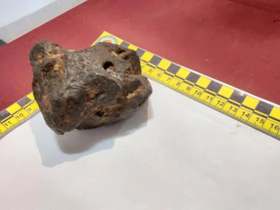 Confirman el hallazgo de un meteorito en Salta: lo estaban traficando