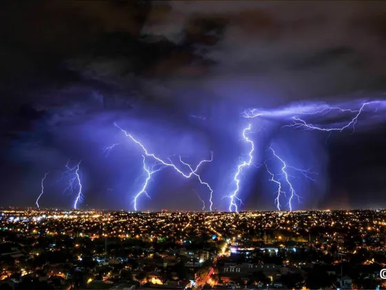 Hay alerta por tormentas y granizo en Salta