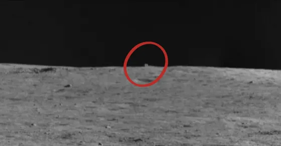 ¿Extraterrestres? Robot chino captó una "cabaña misteriosa" en la Luna