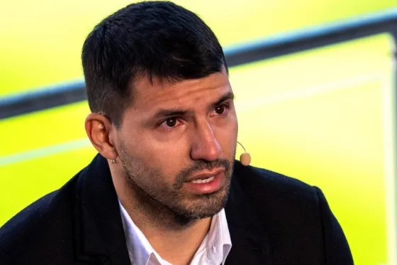 El Kun Agüero anunció su retiro entre lagrimas
