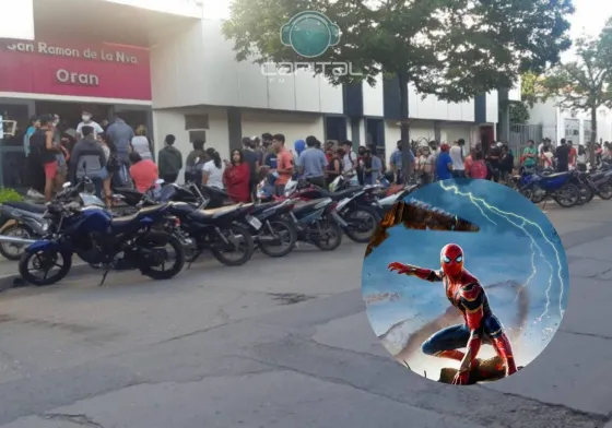 Furor por el Hombre Araña: pasaron la noche para conseguir una entrada